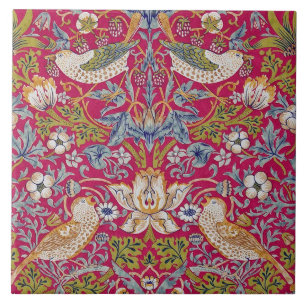 Carreau Strawberry Thief, William Morris