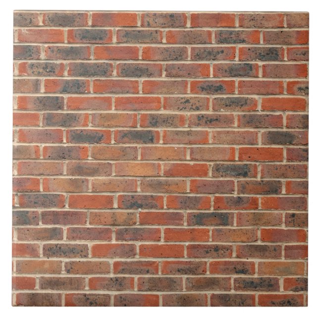 Carreau Structure rouge de mur de briques (Devant)
