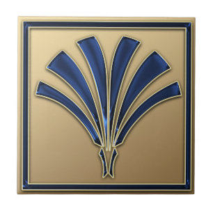 Carreau Style Art Déco Céramique (Ventilateur)