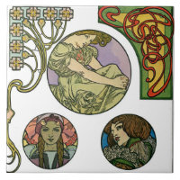 Style Art Nouveau, Mucha