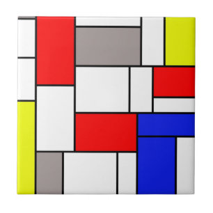 Carreau Style de Mondrian