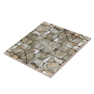 Carreau Style élégant Regroupé Flagstone Améliorant
