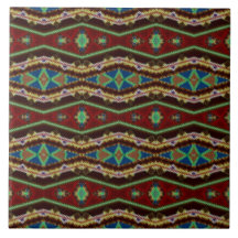 Style ethnique des Amérindiens.