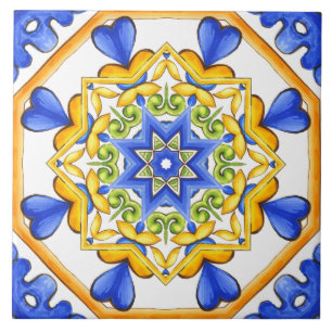 Carreau Style italien, carrelage, majolica Tout-sur-impres