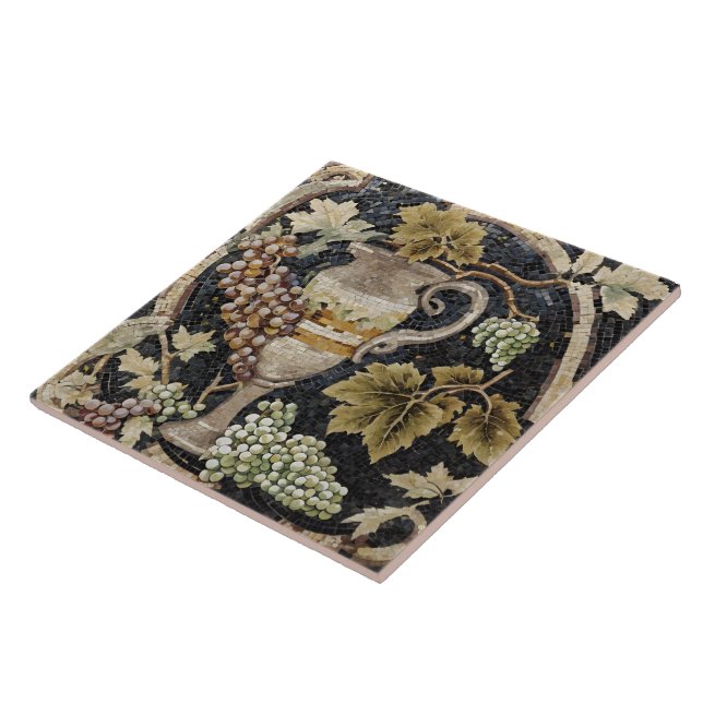 Carreau Style Mosaïque romaine Carrelage céramique (Côté)