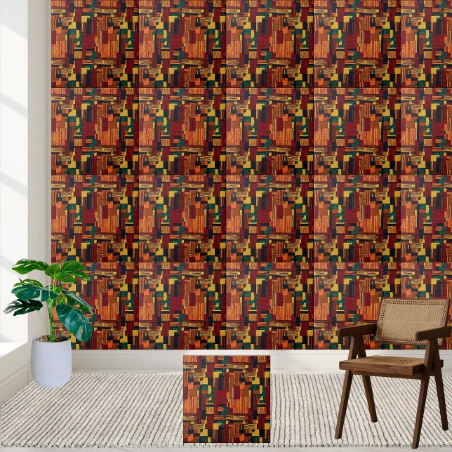 Carreau Style nomade - Style africain authentique (Nomad Style - Authentic African Design Tile)