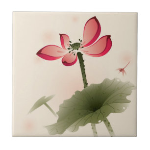 Carreau Style oriental Lotus