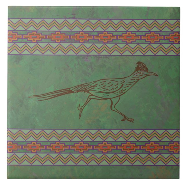 Carreau Sud-ouest Roadrunner Sagebrush Green (Devant)