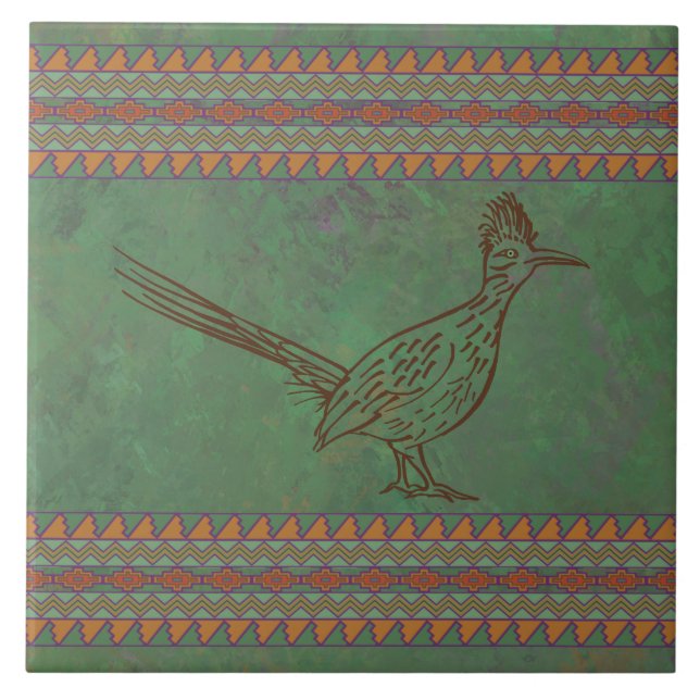 Carreau Sud-ouest Roadrunner Sagebrush Green (Devant)