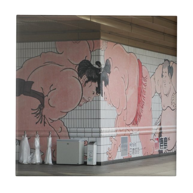 Carreau Sumo Mural Art (Devant)
