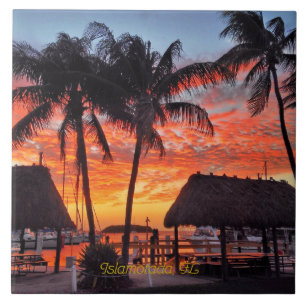 Carreau Sunset Islamorada, Floride,
