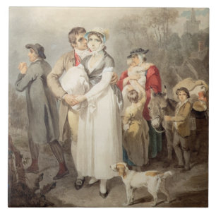 Carreau Sur la route, 1799 (la semaine au-dessus des