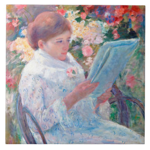 Carreau Sur un balcon, Mary Cassatt