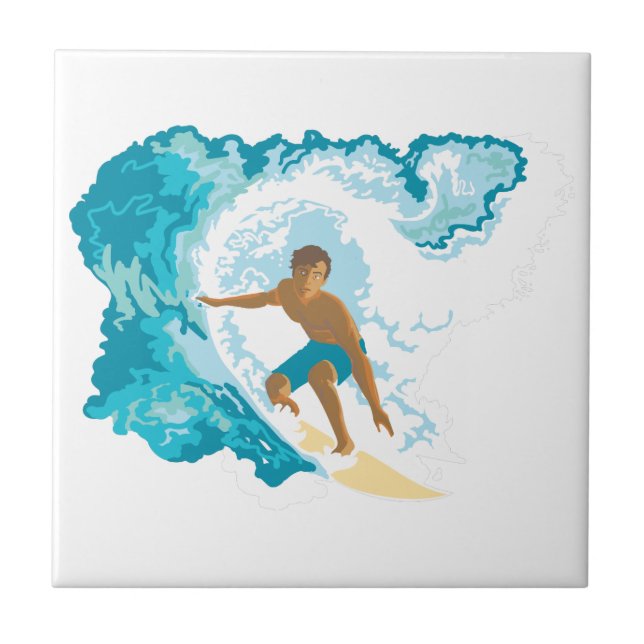 Carreau Surfer (Devant)