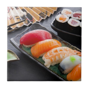 Carreau Sushi et petits pains