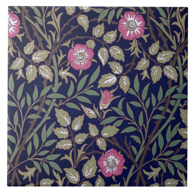 Carreau Sweet Briar, William Morris (Devant)