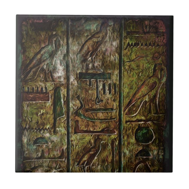 Carreau Symbole d'Egyptian (Devant)