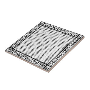 Carreau Symbole Keffiyeh de la Palestine Motif de résistan