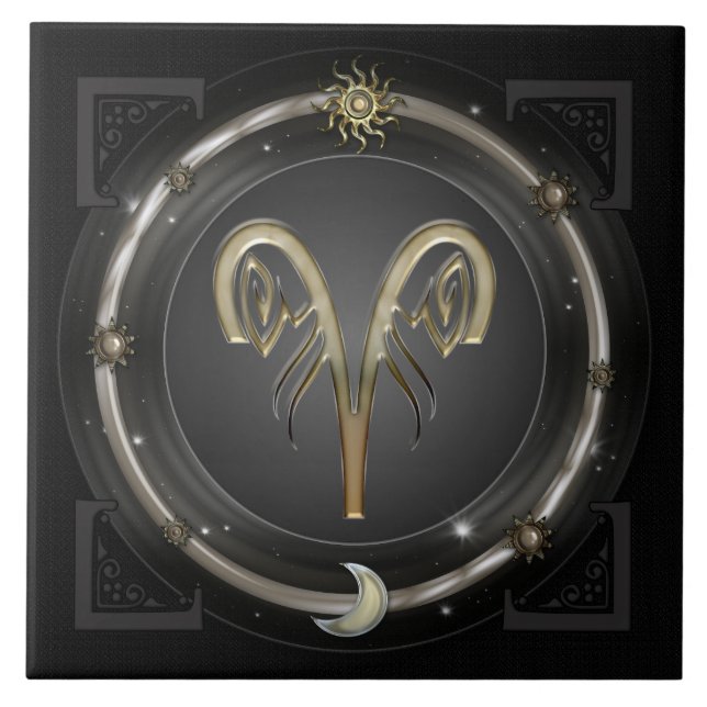 Carreau SYMBOLE Zodiaque Aries (Devant)