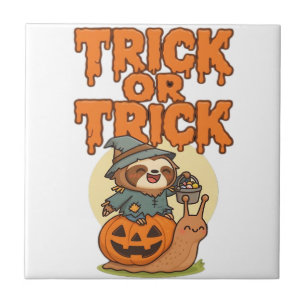 Carreau T-shirt classique Trick or Treat