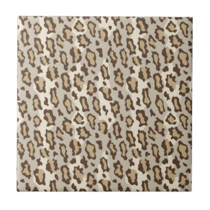 Carreau Taches de Lepard dans des couleurs naturelles