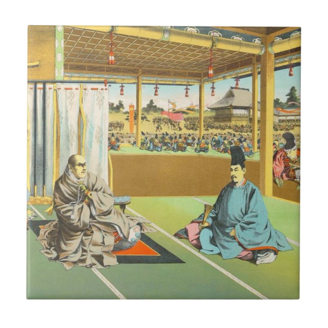Carreau Taira aucun art historique de shogoun japonais de (Devant)