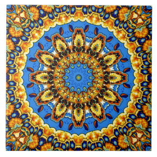 Carreau Talavera décoratif rencontre des tuiles de