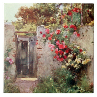 Carreau Taormina Italie Flowers 1918