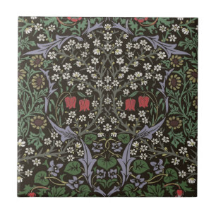 Carreau Tapisserie florale de ronce de William Morris