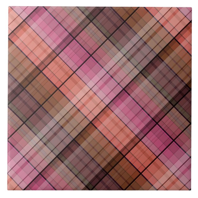 Carreau tartan Brown (Devant)