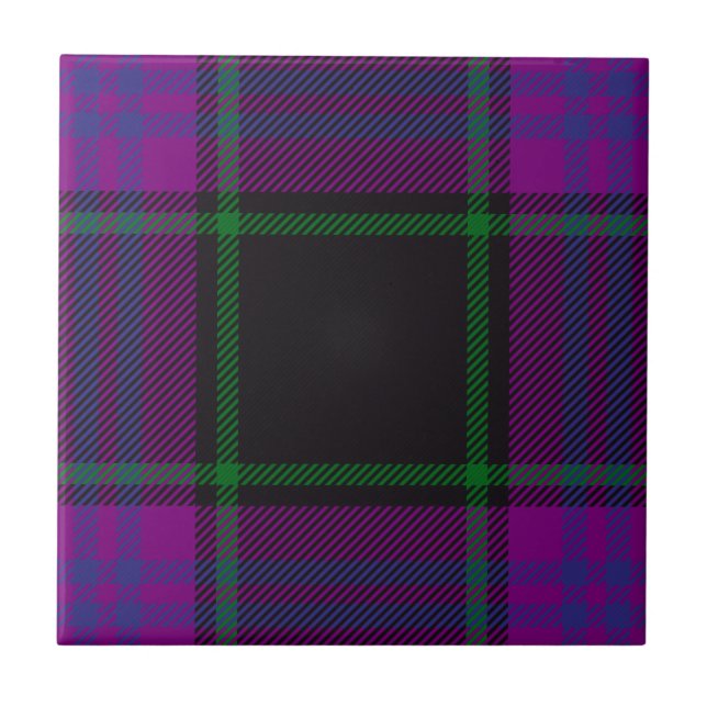 Carreau Tartan de Laird de clan (Devant)