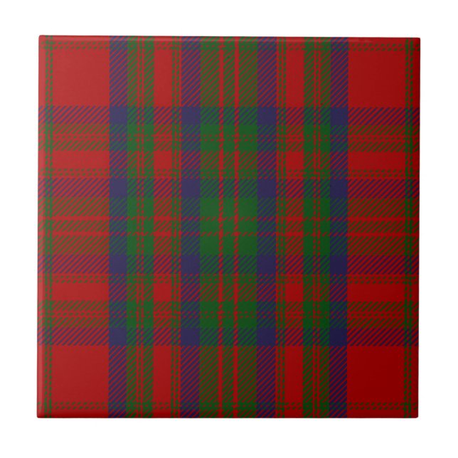 Carreau Tartan de Matheson de clan (Devant)