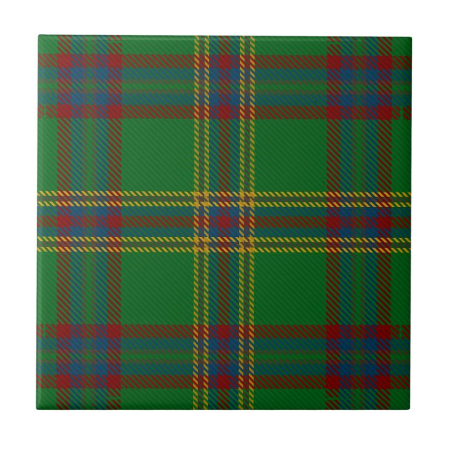 Carreau Tartan d'Irlandais de Westmeath du comté (Devant)