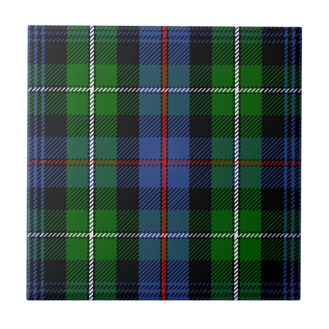 Carreau Tartan du Mackenzie de clan (Devant)
