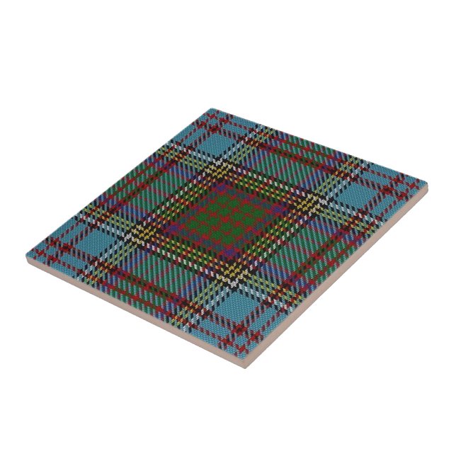 Carreau Tartan écossais d'expressions d'Anderson de clan (Côté)