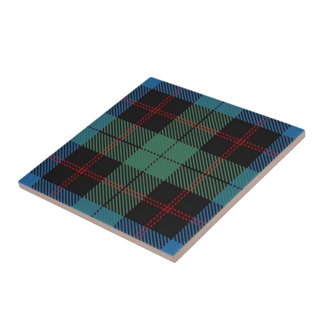 Carreau Tartan écossais d'expressions de Guthrie de clan (Côté)