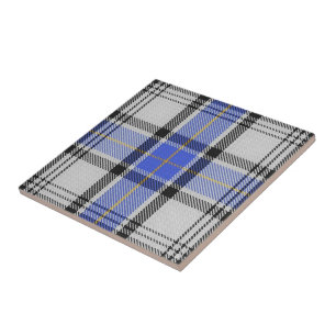 Carreau Tartan écossais d'expressions de Hannay de clan
