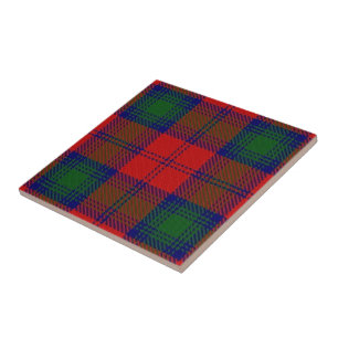 Carreau Tartan écossais d'expressions de Lindsay de clan