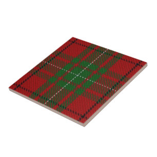 Carreau Tartan écossais d'expressions de MacAulay de clan