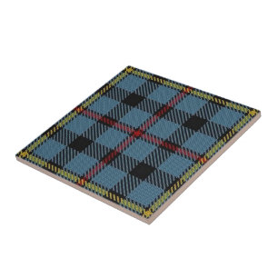 Carreau Tartan écossais d'expressions de MacCrimmon de