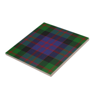 Carreau Tartan écossais d'expressions de MacDonald Donald