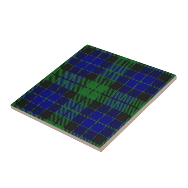 Carreau Tartan écossais d'expressions de MacKay de clan (Côté)