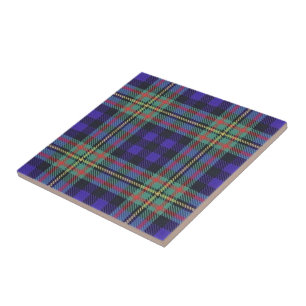 Carreau Tartan écossais d'expressions de MacLellan de clan