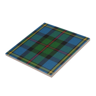Carreau Tartan écossais d'expressions de MacLeod de clan