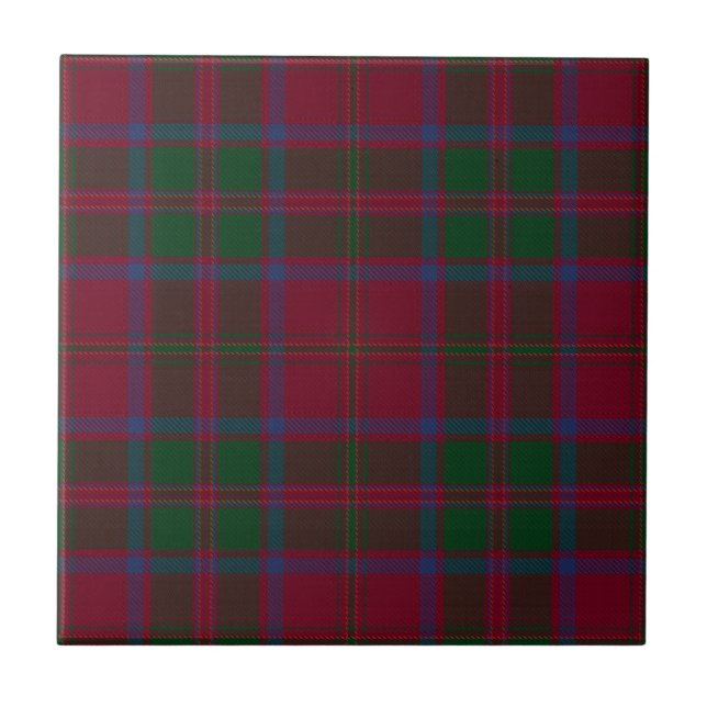 Carreau Tartan Plaid de MacDougall (Devant)