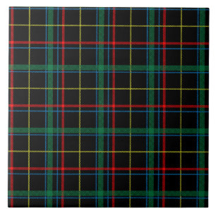 Carreau Tartan Plaid Motif, Vert,