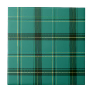 Carreau Tartan vert écossais