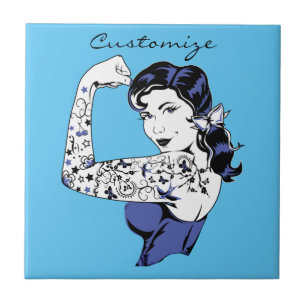 Carreau Tattoo Girl Arm Up Thunder_Cove