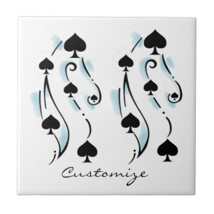 Carreau Tattoo style noir Thunder_Cove