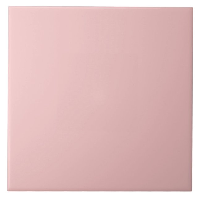 Carreau Tea Rose Tuile rose (Devant)
